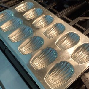 Madeline Cookie Molds/Pans (2) Two